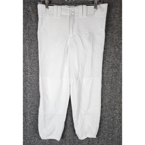 Mizuno Pants Womens S 350150 White Softball Baseball Performance EUC